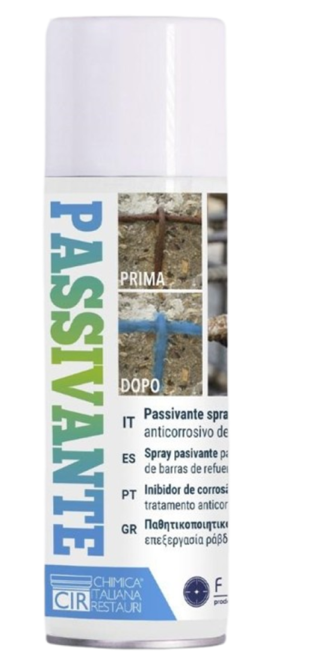 Spray passivante anticorrosivo CIR Chimica Italiana Restauri 400 ml per protezione metalli ossidati