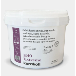 - h40 xtreme gel adesivo ibrido strutturale 10 kg bianco mpn k08226