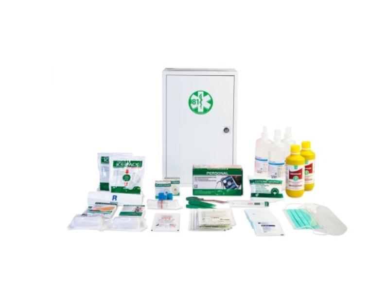 logica professional pvs - armadietto pronto soccorso in metallo bianco per oltre 2 persone 46x30x14 cm - foto 1