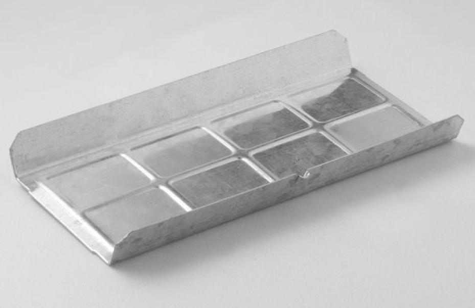 giunto lineare zincato per profilo soffitto 15x50 millimetri akifix