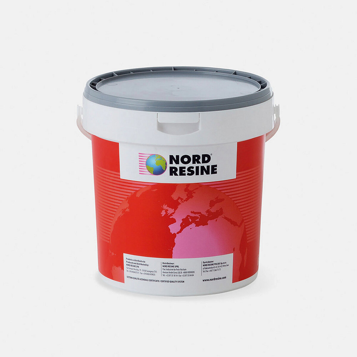 secchio Nord Resine Nortig 15 TSR bianco impermeabilizzante guaina liquida elastomerica 20 kg