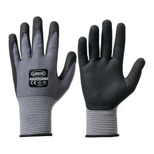 Guanto poliestere spalmato foam nitrile nero tg.11 cod.tecnofoam-11