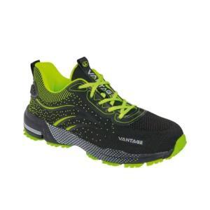 Scarpa antinfortunistica s1pl tessuto nero verde taglia 45  vantage1