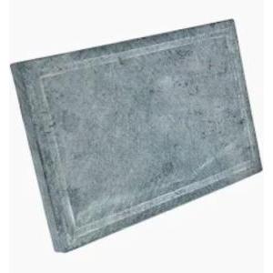 Ricambio pietra naturale bistecchiera 20x30 cm spessore 2 cm compatibile