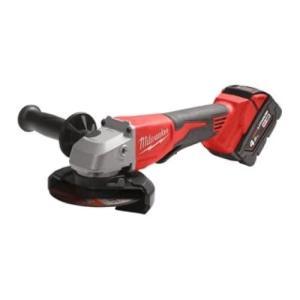Smerigliatrice angolare brushless milwaukee m18 125 mm kit 2 batterie 18v