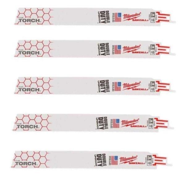 Set di 5 lame segaccio per metallo robuste Milwaukee lunghezza 230 mm confezione professionale