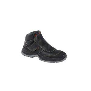Logica - scarpe di sicurezza alte pelle nera con copritrattamento metallico s3s fo sr tg. 39