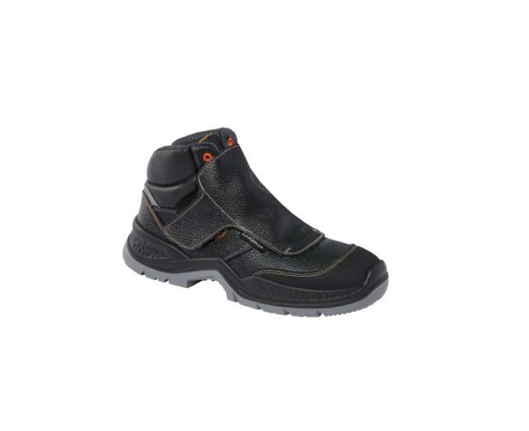 logica professional logica - scarpe di sicurezza alte pelle nera con copritrattamento metallico s3s fo sr tg. 39 - foto 1