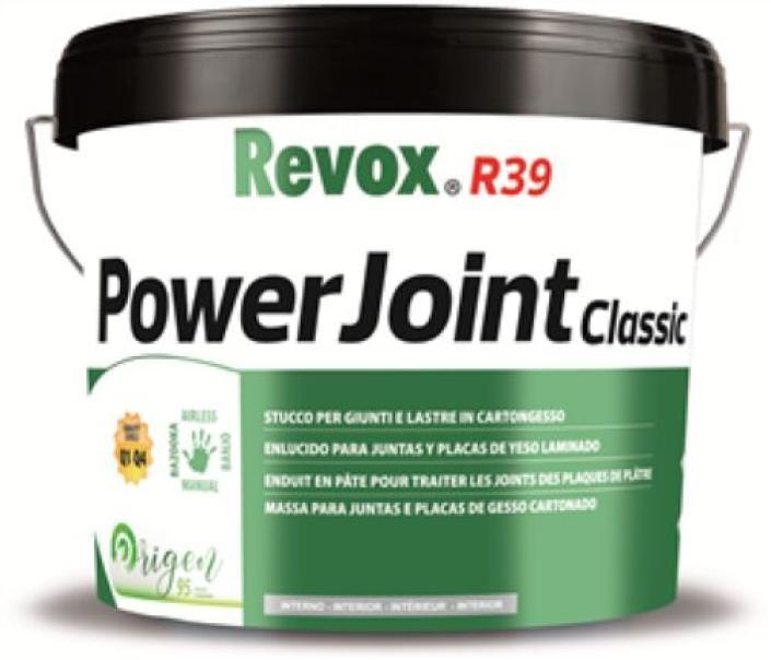 Secchio di stucco per cartongesso pronto alluso PowerJoint Classic R39 Bulova