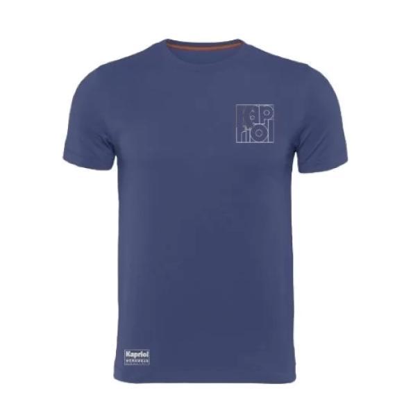 Tshirt tecnica Kapriol Enjoy royal blu taglia XXL per abbigliamento da lavoro