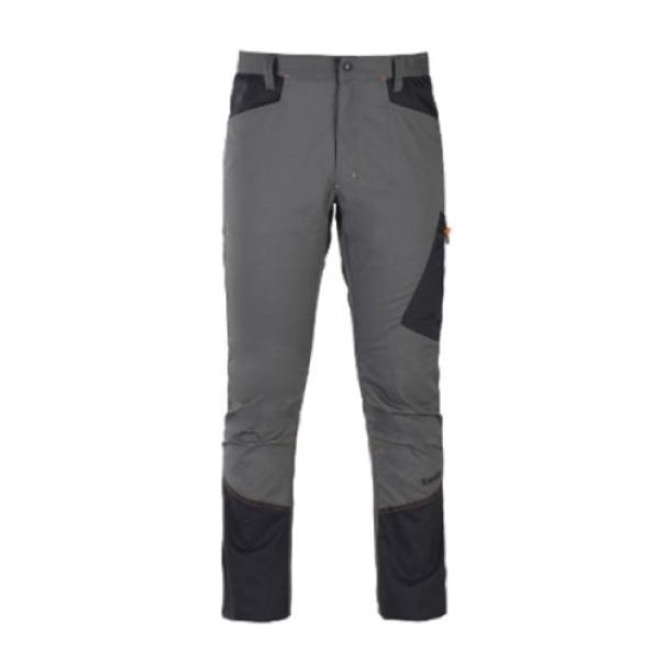Pantaloni tecnici grigi Kapriol taglia XXL per lavoro e outdoor visti frontalmente