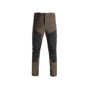 Pantalone tecnico  taglia l marrone rinforzato uso professionale outdoor