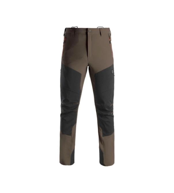 Pantalone tecnico da lavoro Kapriol marrone XL rinforzato per cantieri e professionisti