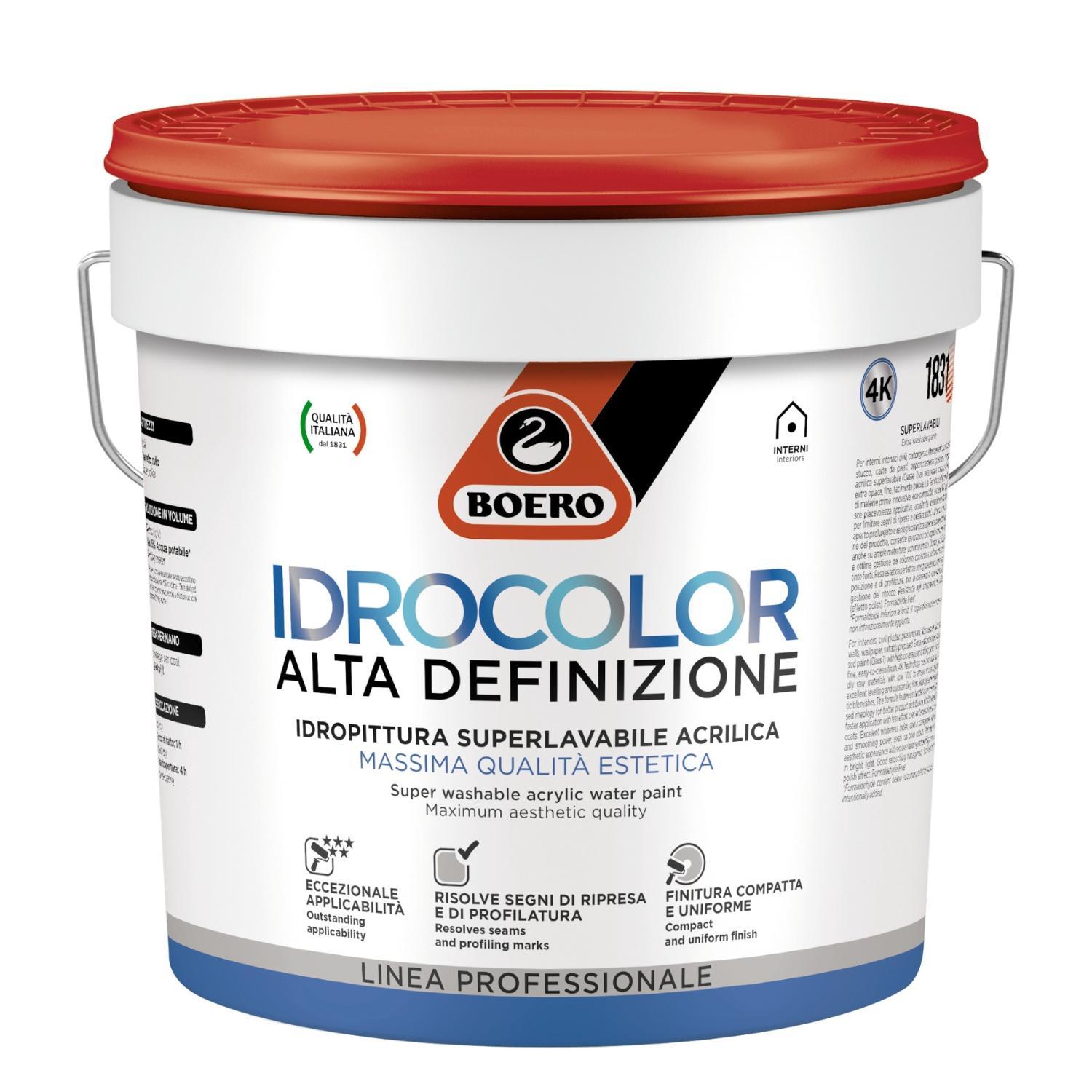 boero boero - idrocolor alta definizione lt 8,16 base neutra - foto 1