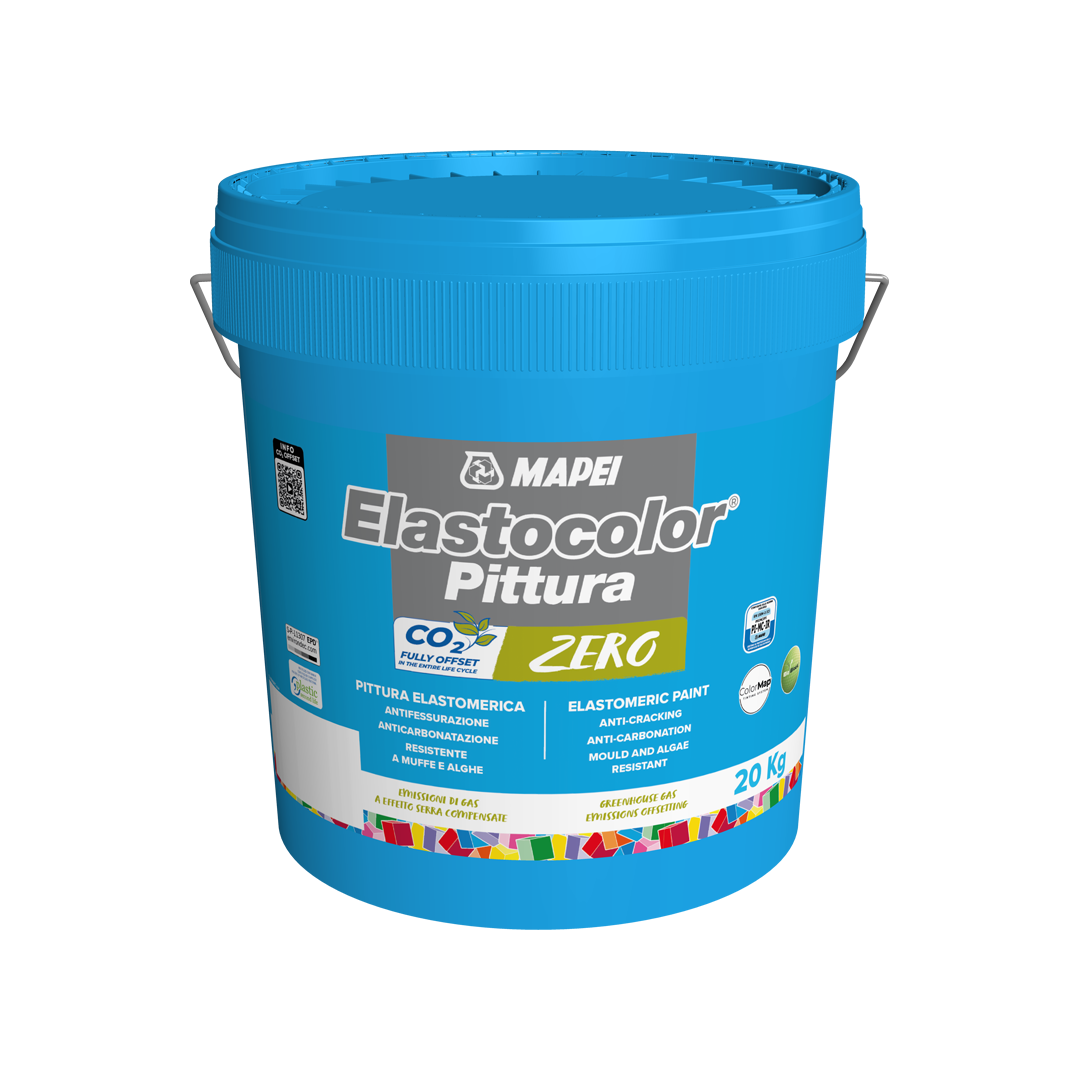 mapei mapei - elastocolor pittura zero base p 1kg ittura elastomerica - foto 1