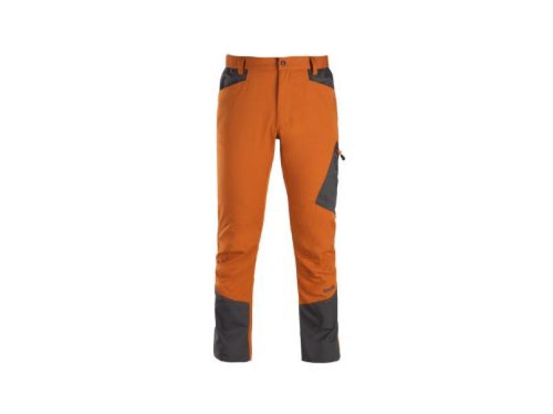 pantalone tecnico  arancione taglia XXL con inserti rinforzati