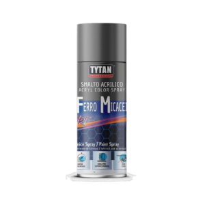 Smalto spray acrilico  tytan 400 ml ral 7011 alta resistenza