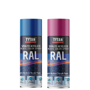 Smalto acrilico spray  tytan 400 ml ral 5015 rapido essiccamento