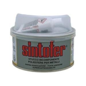 Stucco bicomponente poliestere sintofix per carrozzeria ml 500 grigio