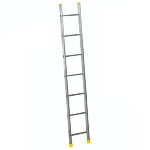 Scala alluminio step up 12 gradini mt.3,25 con piedi antiscivolo