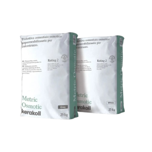 Impermeabilizzante cementizio osmotico kerakoll metric osmotic grigio 25 kg