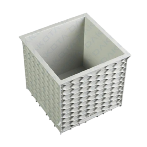 Pozzetto ispezione eco cubiera DFL Dakota 1050x150 mm vista dallalto