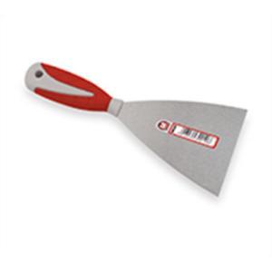 Spatola acciaio inox antiscivolo 75mm  253230080 ideale lavori edili