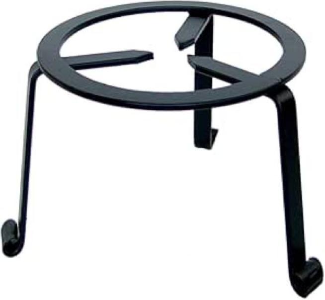 treppiede in ferro per camino stabile supporto pentole barbecue diametro 20 cm