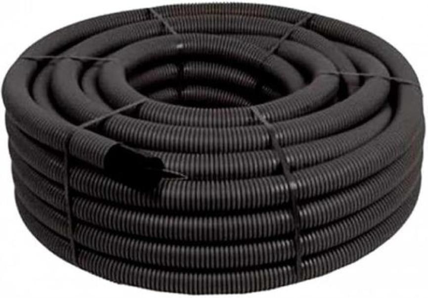 tubo corrugato nero flessibile per cavidotti elettrici 40 mm rotolo 50 metri