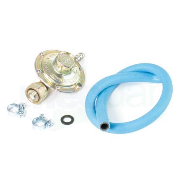 kit attacco per stufa a gas infrarossi DFL con regolatore tubo 125 cm e fascette