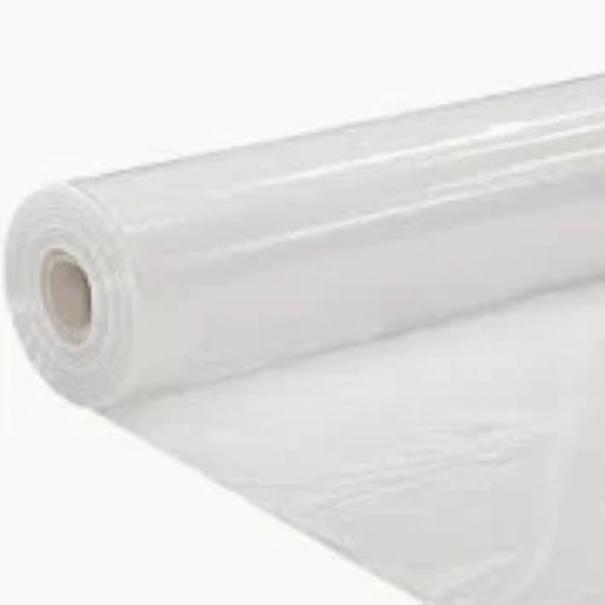 rotolo polietilene additivato trasparente per copertura superfici edilizia 10 metri 0.15 mm 54 ml