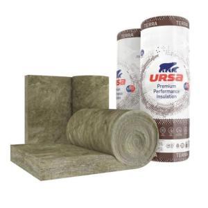 Isolante termoacustico lana minerale  spessore 70 mm confezione 12 mq