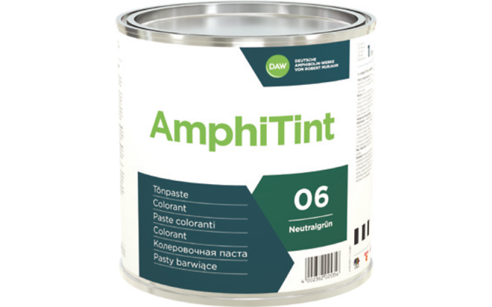 Lattina di pasta colorante Caparol AmphiTint CEX N81 1 litro per pitture murali