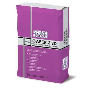 - gaper 3.30 malta fibrorinforzata grigia sacco 25 kg