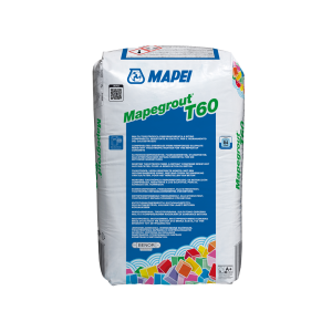 Malta tissotropica fibrorinforzata  mapegrout t60 25 kg grigia ritiro compensato