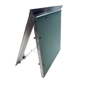 - botola ispezione alluminio idrolastra gki 12,5 mm 300x300 mm verde