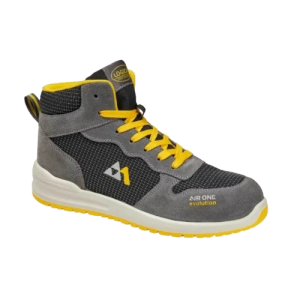 Scarpa antinfortunistica alta scamosciata s3  air onehi taglia 42 grigia