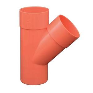 Raccordo a y pvc rigido 45 gradi per tubazioni