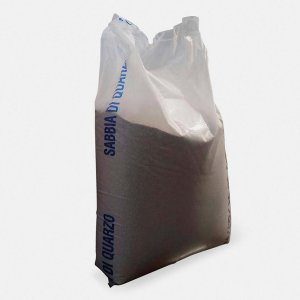 Quarzo naturale sferoidale  granulometria 03 09 mm confezione 25 kg