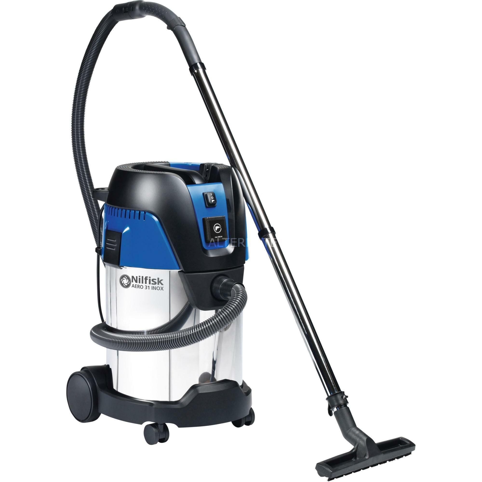 nilfisk nilfisk aspiratutto aero 31 solidi+liquidi 30 lt fusto inox 107406607 - foto 1