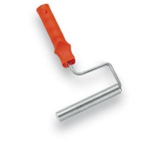 - rullo frangibolla ad anelli 14 cm manico arancione per resine e vetroresina