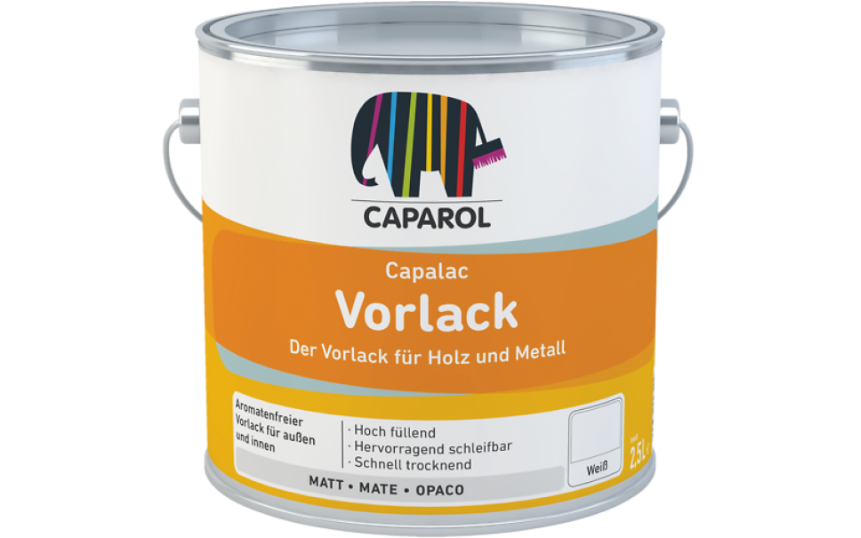 caparol caparol - capalac vorlack 0,750 lt - foto 1