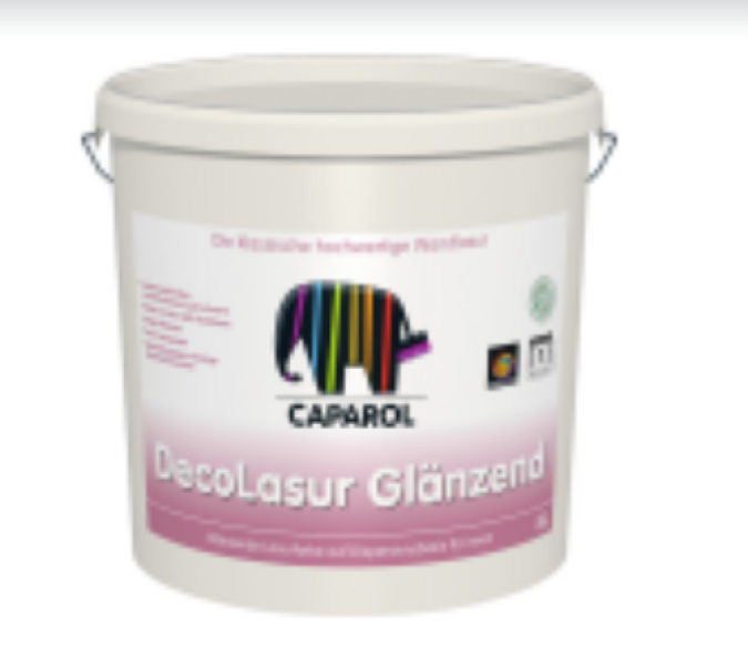 Secchio di velatura decorativa lucida Caparol Deco Lasur Glu00e4nzend 5 litri per interni