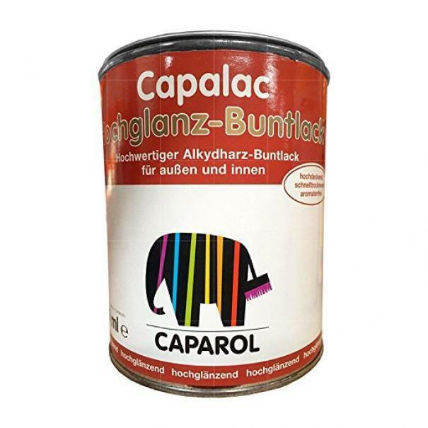 caparol caparol - capalac hochglanz-buntlack ral 9007 2,5 lt - foto 1