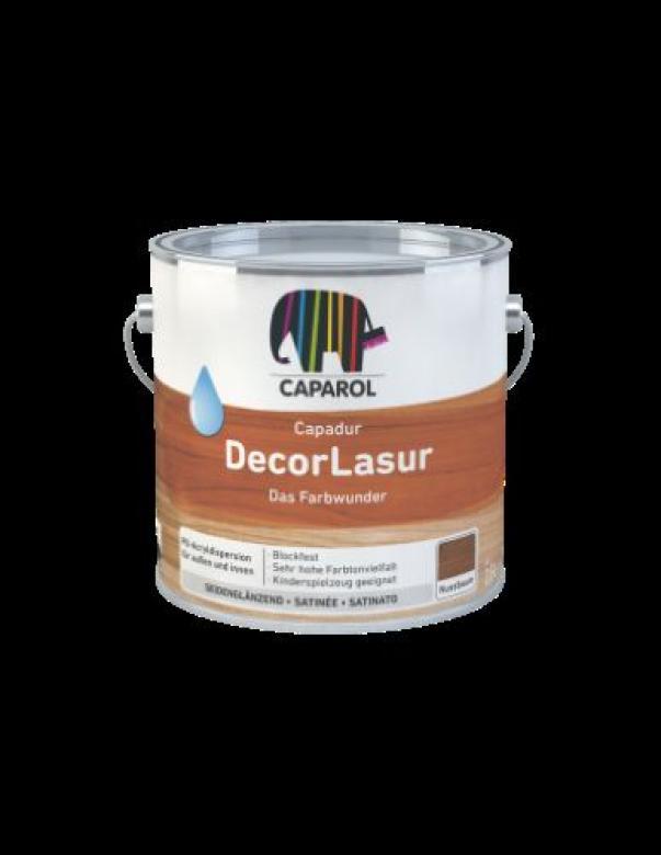 caparol caparol - capadur decorlasur incolore 2,5 lt finitura impregnante cera trasparente legno ad acqua - foto 1