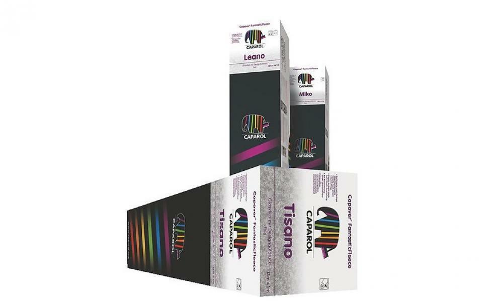 Tessuto decorativo Caparol Fantastic Fleece in fibra di vetro per rivestimenti pareti