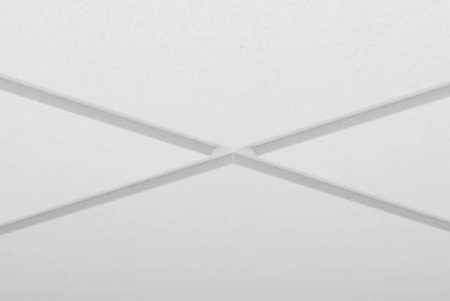dettaglio pannello controsoffitto knauf antaris c bianco 600x600x13 mm