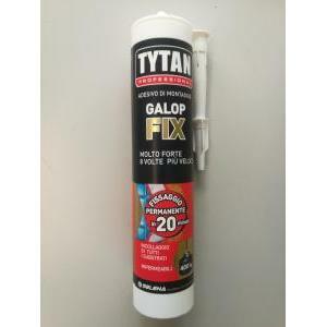 Adesivo galop fix bianco 290 ml rapida aciugatura e fortissima adesione