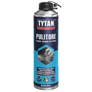 Pulitore schiuma poliuretanica multifunzione 500ml utilizzo professionale