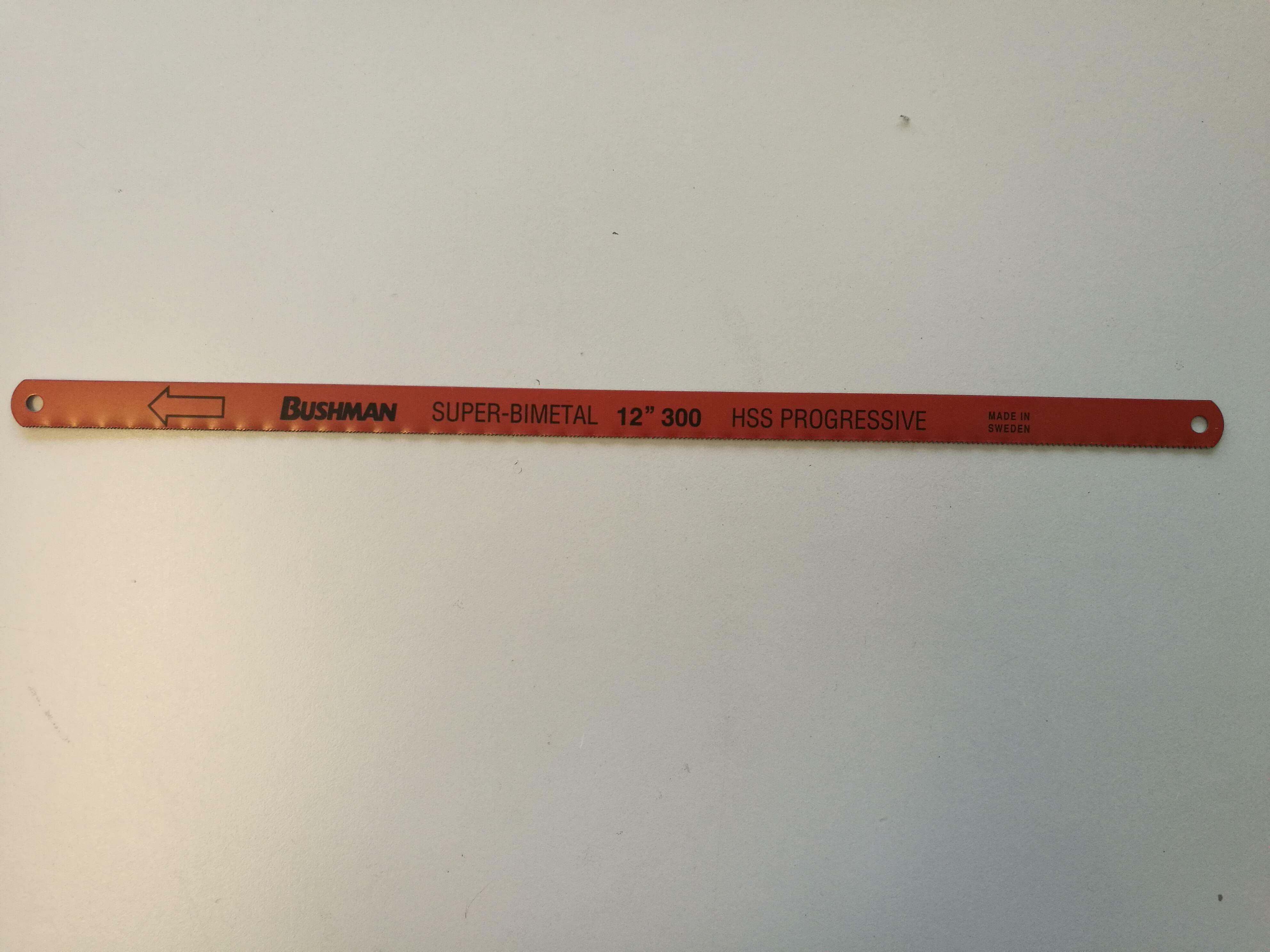 bushman bushman - lame ferro super-bimetal 3806-300 hss progressive 30 cm - foto 1